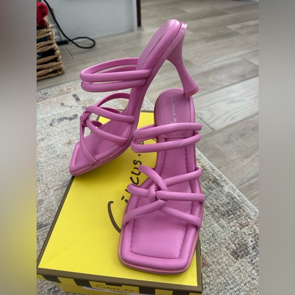 Circus by Sam Edelman Shoes - Circus by Sam Edelman Pink Heeled Sandals